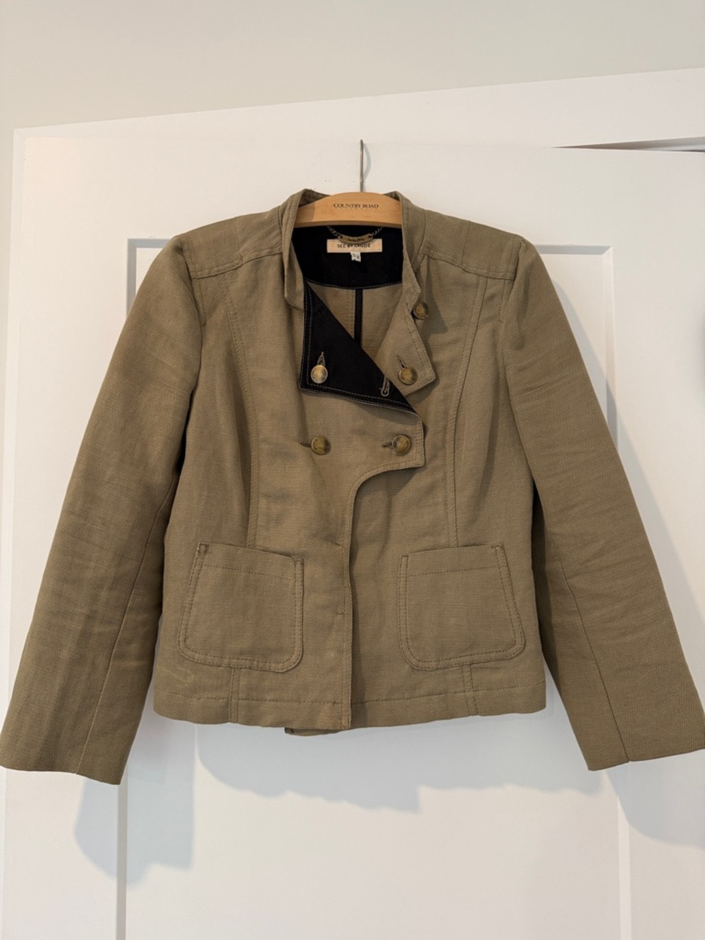 See by Chloe Soft Army Green Jacket